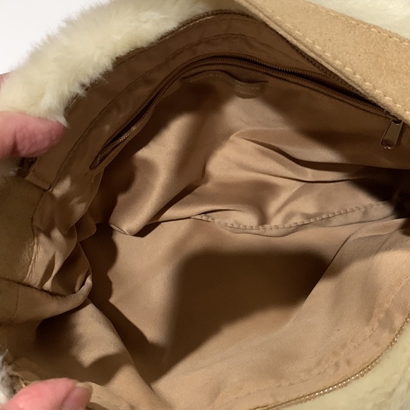 Faux Suede / Faux Fur bag - Picture 5 of 11